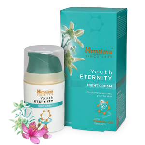 Himalaya Youth Eternity Night Cream Nutre y rejuvenece la piel durante la noche para un brillo juvenil - Product Image 3