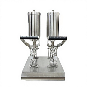 Máquina Manual de Rellenar Churros y Donas de Acero Inoxidable de 5L con Cinco Cabezales, Compatible con Leche, Fácil de Operar - Product Image 2