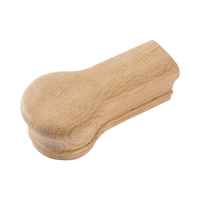 Modernes Design Buchenholz Handlauf für runde Treppen Newel Schritt und Säule Handlauf Säule Holz geländer Anwendung