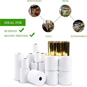 Phù hợp với tất cả các thẻ tín dụng thiết bị đầu cuối cao cấp chất lượng 79mm <span class=keywords><strong>80mm</strong></span> 57mm chiều rộng trắng tiền mặt đăng ký POS Nhận in nhiệt giấy cuộn - Product Image 5