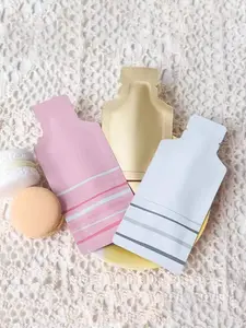 Custom Printed Wholesale Price Plastic Foil Small Sample Cosmetic Sachet Bags For Facial Cleanser Bags