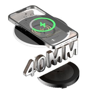 Nouveau <span class=keywords><strong>chargeur</strong></span> sans fil de téléphone intelligent longue distance 20mm ~ 40mm <span class=keywords><strong>chargeur</strong></span> à <span class=keywords><strong>induction</strong></span> sans fil intégré pour meubles téléphone portable - Product Image 1