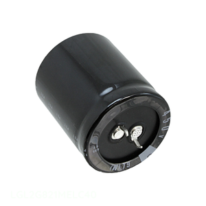 Manufacturer Channel LGL2G821MELC40 820 uF Through Hole <b>CAP</b> ALUM 820UF 20% 400V <b>SNAP</b> TH Capacitor - Product Image 1
