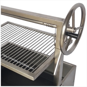 <span class=keywords><strong>Parrilla</strong></span> <span class=keywords><strong>de</strong></span> acero inoxidable, altura ajustable, para madera o carbón, <span class=keywords><strong>Argentina</strong></span> - Product Image 6