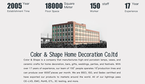 Luz decorativa cavada promocional estilo occidental cilindro de sala de estar luz nocturna de porcelana - Product Image 3