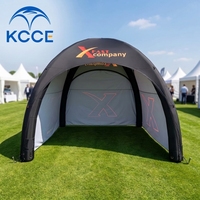Tente Pavillon Gonflable d'Extérieur Imprimée par Sublimation, Tunnel d'Air Robuste, Barnum Gonflable pour Activités Promotionnelles