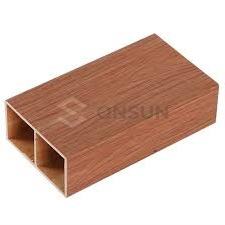 Vente en gros de tubes et poutres en bois WPC imperméables Parquet composite pour cloison intérieure - Product Image 5