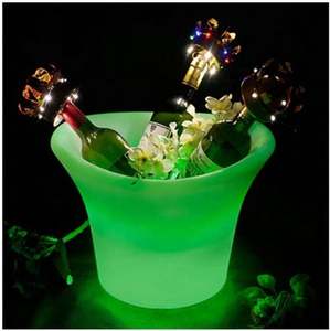 Seau à glace LED promotionnel de haute qualité avec logo imprimé à chaud - Product Image 2