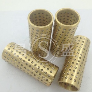 Douilles de cage à billes en laiton à roulement de douille de retenue linéaire avec pilier de guidage de moule pour douille de pilier de guidage - Product Image 4