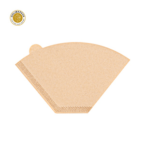 OOLIMAPACK Filtres à café jetables écologiques non blanchis de qualité supérieure, portables, <span class=keywords><strong>2</strong></span>-6 <span class=keywords><strong>tasses</strong></span>, pour cafetières à <span class=keywords><strong>filtre</strong></span> et pour le café à la main - Product Image 2