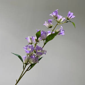Campanas de Canterbury Artificiales, Flores de Primavera Coloridas, Flores de Seda, Flores Decorativas para Bodas, Flores de <span class=keywords><strong>Campana</strong></span> para Decoración de Eventos - Product Image 3