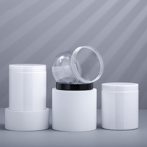 Tarro grande de boca ancha, tamaño del cuello, 89mm, latas cosméticas de plástico para mascotas, 600ml - Product Image 2