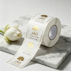 สติกเกอร์กันน้ำ กันน้ำมัน กันแอลกอฮอล์ เป็นมิตรกับสิ่งแวดล้อม รีไซเคิลได้ แห้งเร็ว ติดแน่น ผลิตตามสั่ง |   การพิมพ์ด้วยฟอยล์ทองคำด้วยแสงยูวี |   รถยนต์ - Product Image 2