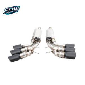 Échappement Catback en acier inoxydable pour <span class=keywords><strong>Mercedes</strong></span> <span class=keywords><strong>AMG</strong></span> <span class=keywords><strong>GT</strong></span> G350 S63 SLC43 <span class=keywords><strong>C63</strong></span> E63 CLS53 GLE63 GLC63 4.0L V8 Contrôle de soupape de performance - Product Image 3