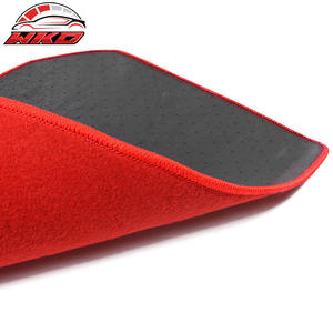 พรมปูพื้นสำหรับฮอนด้า ซีวิค คูเป้ 12-15 พรมปูพื้นกำมะหยี่สีแดงกันลื่นอัตโนมัติพรมกันลื่น 4 ชิ้น - Product Image 5