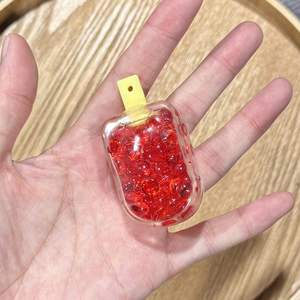NEW Tiktok Popsicle Within Crystal Beads <b>Squishy</b> Toy-Portable Stress Relief Gift for Kids Adults Desk Toy for Instant Happy Mood - Product Image 2