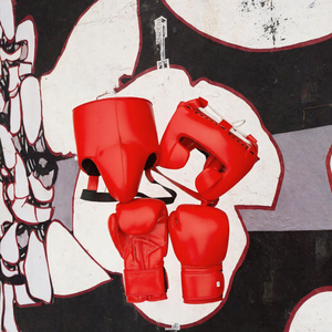 Guantes de Boxeo de Cuero Personalizados, Juego de Guantes de Kickboxing para Entrenamiento, con Cierre Ajustable de Gancho y Bucle para Sparring en el Gimnasio - Product Image 2