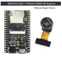Modul Pengembangan ESP32-S3 dengan Wifi 2.4G, BT, Kamera MIC OV2640, 8MB PSRAM, 16MB FLASH, ESP32 S3 N16R8 CAM 650nm 850nm