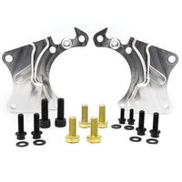 Kit de support de frein à double étrier en aluminium CNC personnalisé pour E46