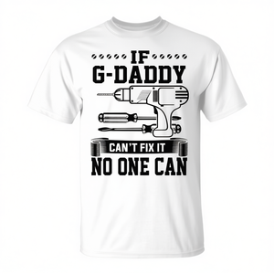 Camiseta Navideña Vintage 'Si G-Daddy no puede arreglarlo, nadie puede' para Fans del Estilo Retro, Ropa Promocional - Product Image 2