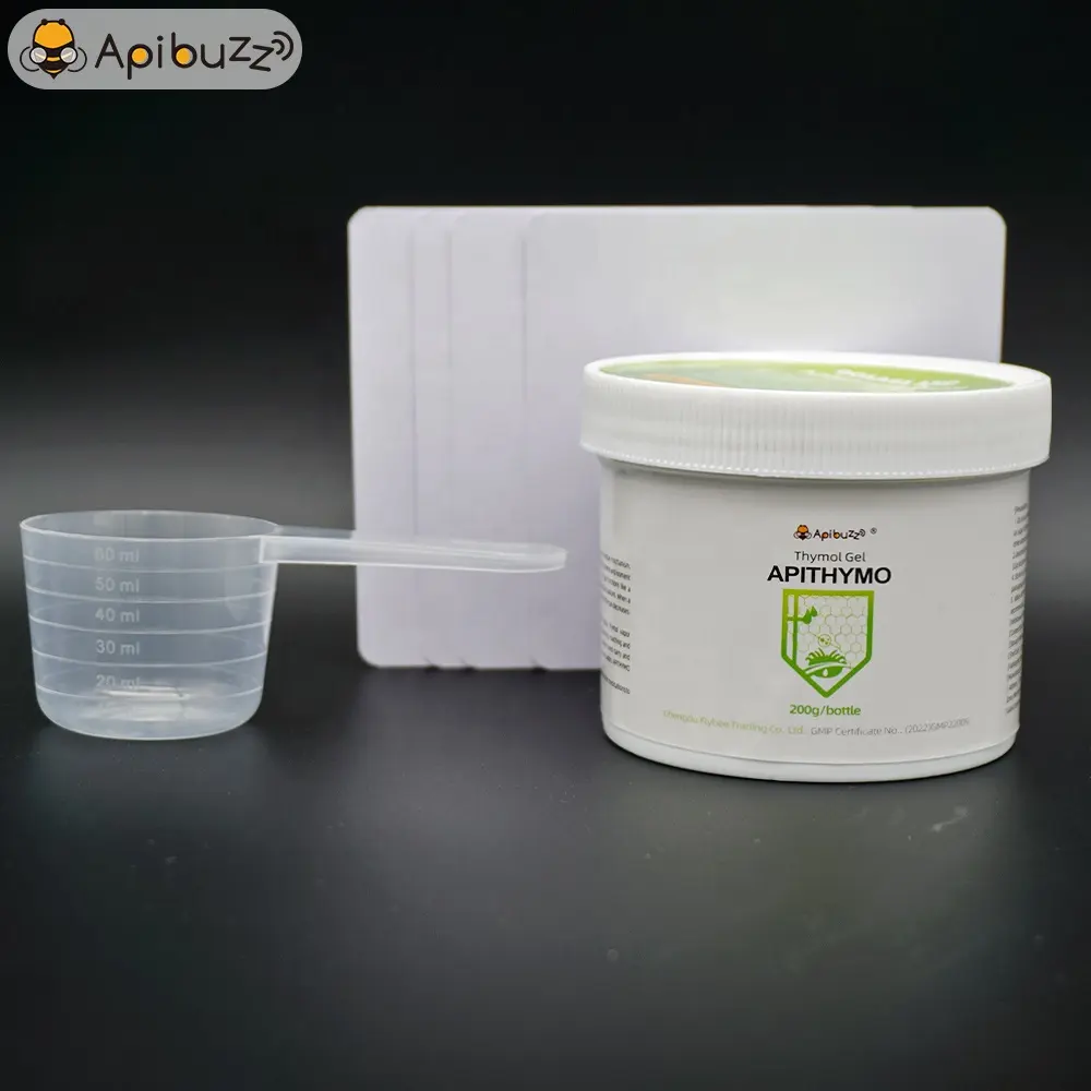 Comprar APITHYMO Gel de timol 200g (a granel) - Tratamiento orgánico de varroa - Abejas timol APIBUZZ Suministros de apicultura