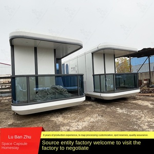 Cabine mobile futuriste, grande maison intégrée extérieure, auberge, espace d'hébergement écologique pour site touristique, capsule spatiale - Product Image 2