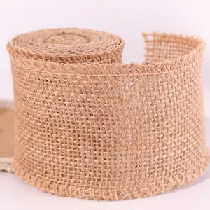 Rustique Jute Toile De Jute Rouleau Lin Naturel Jute Tissu Ruban Art Artisanat Bricolage Hesse Artisanat Ruban Bande 2M Bricolage Jardin Outils À Main