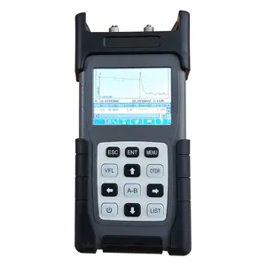 PG-1200F otdr 1310/1550nm 32/30dB dibangun di port VFL FC/UPC, berdiri untuk waktu optik domain reflectometer dengan otdr manual