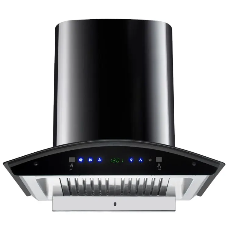 Layanan OEM Rentang hood gaya Euro baja nirkarat Inox 900mm dapur ekstraktor asap fan cooker range hood