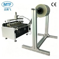 Série de machines automatiques de fabrication de sacs en plastique MTF |   Scellage à chaud et découpe à froid |   Largeur de 200 à 600 mm pour les petites usines