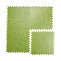 Hydefoam Tapis de sol doux et sécuritaires en EVA 60*60cm & Puzzle en mousse EVA imperméable & Tapis de jeu en bois pour l'eau, l'herbe, l'océan et la ramper