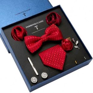 Coffret Cadeau Luxe Homme 2023 – 5 Pièces de Haute Qualité : Écharpe, Gants, Cravate avec Boîte Cadeau pour Boutique, Ceinture Homme en Papier Sérigraphié - Product Image 2