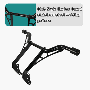 Protector de Motor Estilo Club de Acero Sólido, Barra Anticaídas, Parachoques para <span class=keywords><strong>Harley</strong></span> <span class=keywords><strong>Davidson</strong></span> Softail 2018 y posteriores (excepto FXDRS) - Product Image 6
