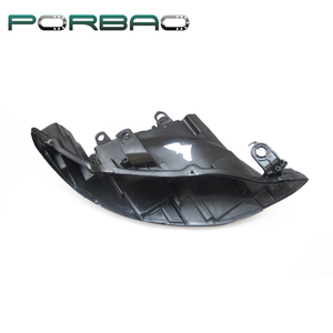 PORBAO para <span class=keywords><strong>SEAT</strong></span>/<span class=keywords><strong>IBIZA</strong></span> 2012-2017 años accesorios <span class=keywords><strong>de</strong></span> coche plástico transparente HID faro pantalla lámpara carcasa - Product Image 3