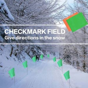 Custom Wholesale High Quality Campaign Any Color Yellow PVC & Polyester Pennant <b>Small</b> Yard Flags for Lawn Marking - Product Image 5