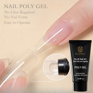 Ensemble d'extension d'ongles en gel 15 couleurs 30ml Volume <span class=keywords><strong>Nude</strong></span> Pink Nail Hard Gel Builder - Product Image 5