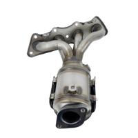 Collecteur d'échappement à haut débit pour Hyundai Accent Veloster 2012-2017 Kia Soul Rio 1.6L G4FD 28510-2B485 Ajustement direct SANS ERREUR CEL
