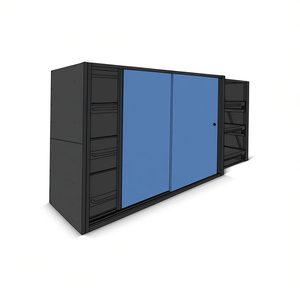 Sistema Familiar de Puertas Correderas Ar L1900 H3010 Gris Oscuro Ral7000 Par - Product Image 3