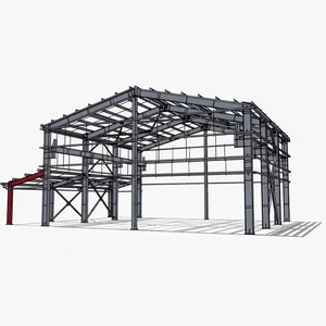 Estructura de Acero para Ingeniería de Construcción, Taller, Fábrica, Garaje, Hangar, Edificio para Construcción de Edificios de Gran Altura - Product Image 1