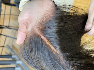 Nhút nhát tóc New Single knots 5.0 HD ren đóng cửa 5x5 có sẵn 16 "-20" trong kho tóc Trinh Nữ trái phiếu thẳng lớp biểu bì phù hợp - Product Image 4