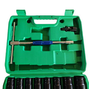 22Pcs Car Repair Tool Set with 1/2 Hexagon <b>Socket</b> Sleeve T-shaped Wrench and Spring <b>Extension</b> Rod Customizable OEM Hard Case - Product Image 6