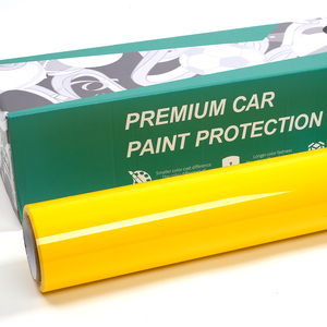 Fábrica personalizada PET Liner <span class=keywords><strong>Car</strong></span> <span class=keywords><strong>Vinyl</strong></span> Wrap PVC Super Bright Crystal Vegas <span class=keywords><strong>Yellow</strong></span> <span class=keywords><strong>Car</strong></span> Wraps <span class=keywords><strong>Car</strong></span> Paint Decoration Sticker - Product Image 1