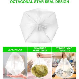 ถุงขยะใส 8 แกลลอน 30 ลิตร บรรจุ 220 ใบ ไม่มีกลิ่น สำหรับใช้ภายในอาคาร - Product Image 2