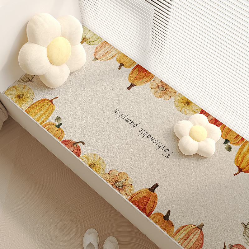 Stylish borders for autumn pumpkins