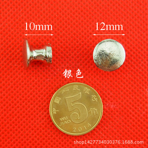 Tirador de cajón rústico de aleación de zinc, pomo redondo de 27 mm para muebles de gabinete - Product Image 5