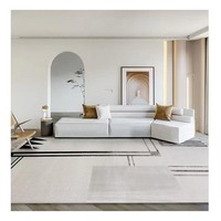 Tapis abstrait moderne de luxe, grande taille, pour salon, chambre à coucher, sol, 4m