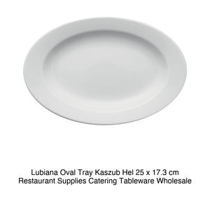 Kaszub Hel Oval Serving <b>Platter</b> 25 × 17.3 cm Lubiana - Product Image 2