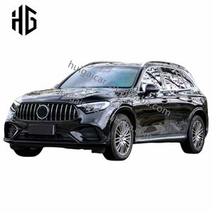 Le plus récent Kit Surround de Style <span class=keywords><strong>AMG</strong></span> pour Mercedes Benz <span class=keywords><strong>GLC</strong></span> <span class=keywords><strong>2023</strong></span> + X254 Kits d'assemblage de lèvre de pare-chocs avant de voiture avec Kit de carrosserie de tuyau d'échappement - Product Image 3