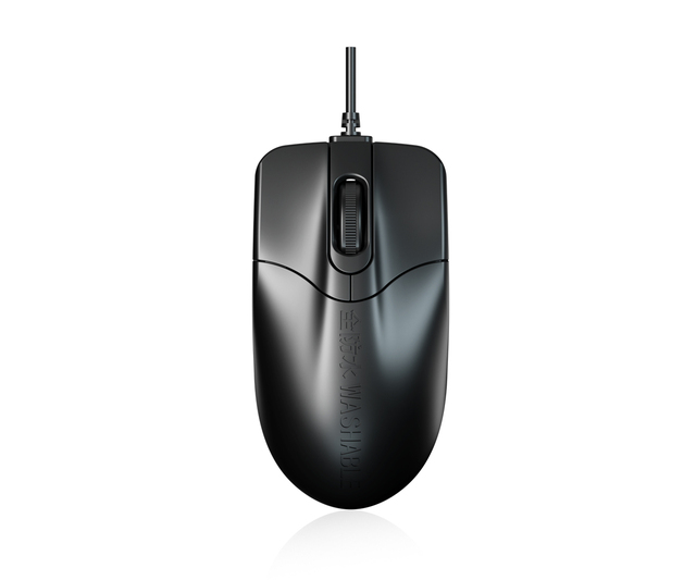 5 keys plastic waterproof hygienic optical mouse with extensible cable