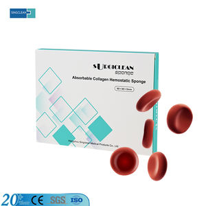 إسفنجة طبية ماصة للدم من الكولاجين بدرجة طبية Surgiclean، منتجات ماصة للدم قابلة للامتصاص للجراحة، بالجملة OEM/ODM - Product Image 3